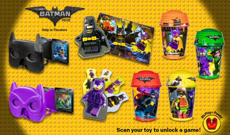 Gadgets McDonald’s di The LEGO Batman Movie, Ancora Niente in Italia