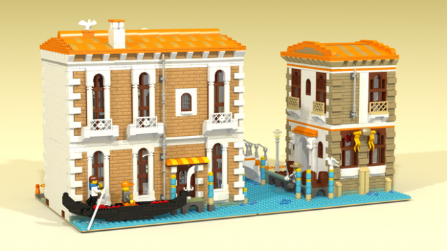 LEGO Ideas Venetian Houses