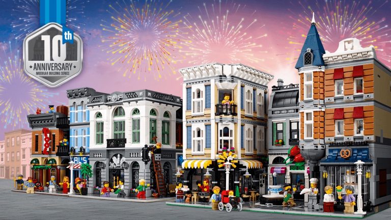 Celebriamo 10 Anni di Edifici Modulari LEGO!