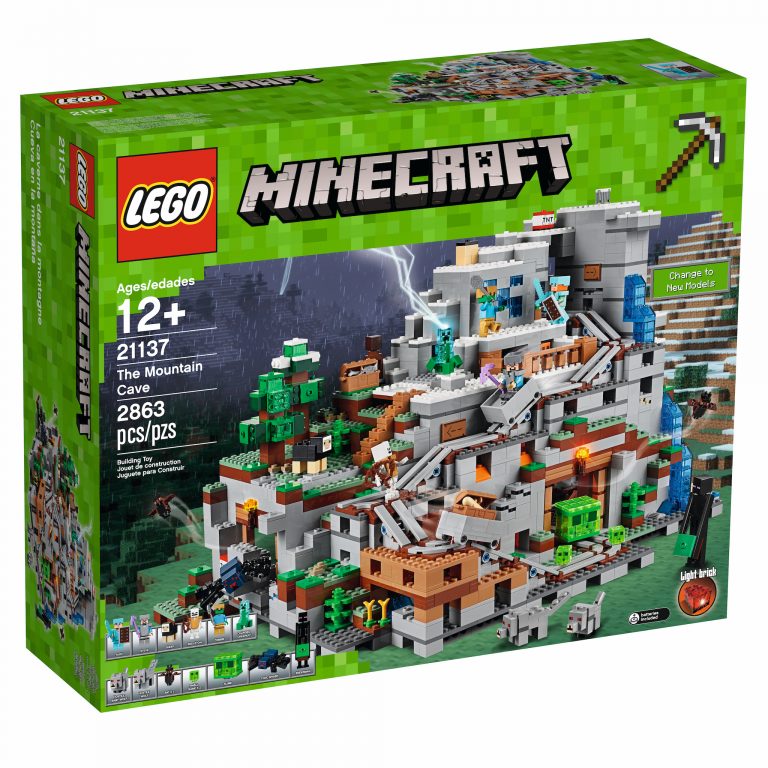 LEGO Minecraft 21137 – La Caverna di Montagna: l’Annuncio Ufficiale