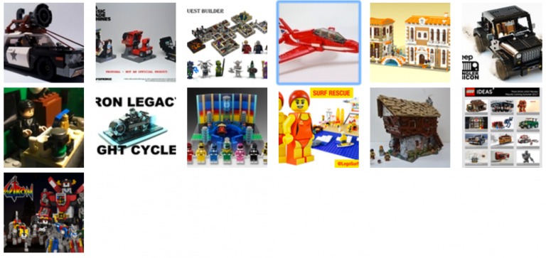 Ecco i Progetti Qualificati alla Prima Fase di Revisione LEGO Ideas del 2017