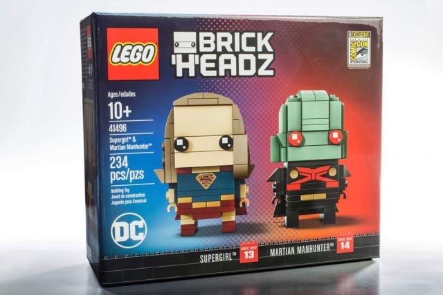 LEGO BrickHeadz DC Supergirl e Martian Manhunter (41496)