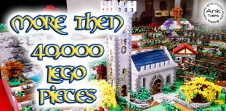 LEGO Diorama Medievale Trentino