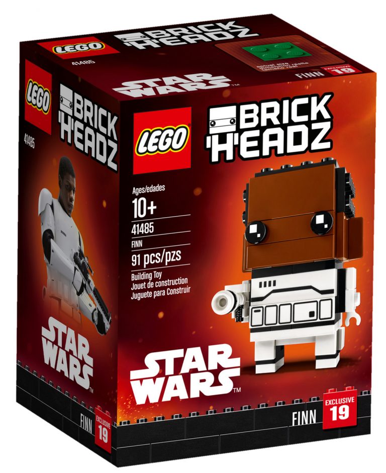 Nuovi LEGO Star Wars BrickHeadz Rivelati sul LEGO Shop: Finn e Capitan Phasma