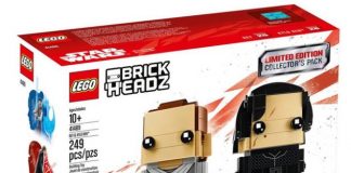 LEGO Brickheadz Star Wars Rey e Kylo Ren (41489)