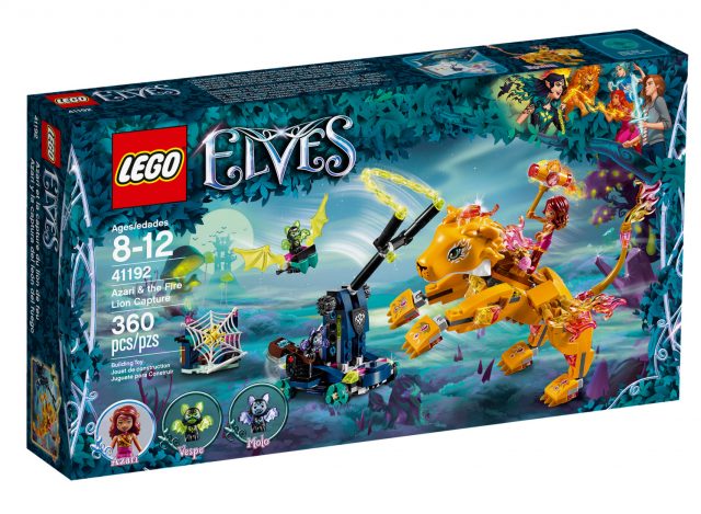 LEGO Elves Azari & the Fire Lion Capture (41192)