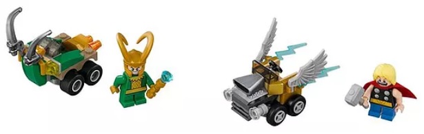 LEGO Mighty Micros: Thor vs. Loki (76091)