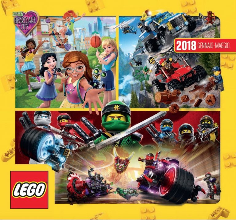 Catalogo LEGO 2018 Gennaio Maggio