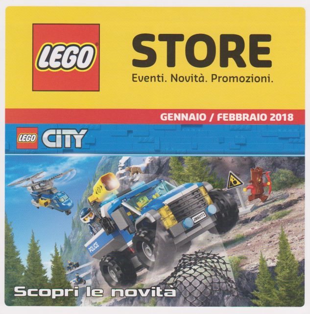 Promozioni LEGO Store Italia Gennaio Febbraio 2018