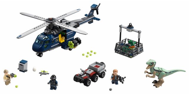 75928 – LEGO Jurassic World Blue’s Helicopter Pursuit