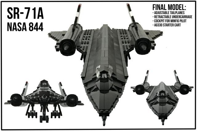 LEGO Ideas SR-71A The Final Flight