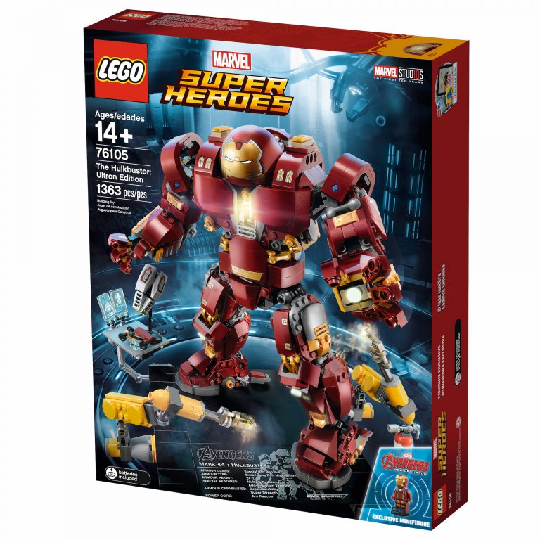 Annunciato il set LEGO Marvel The Hulkbuster: Ultron Edition (76105)