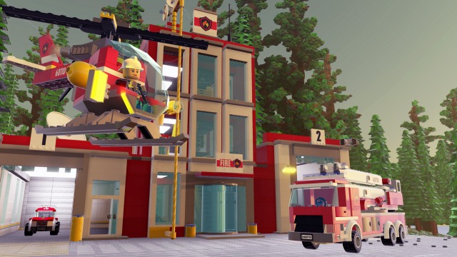 LEGO Worlds Fire Station