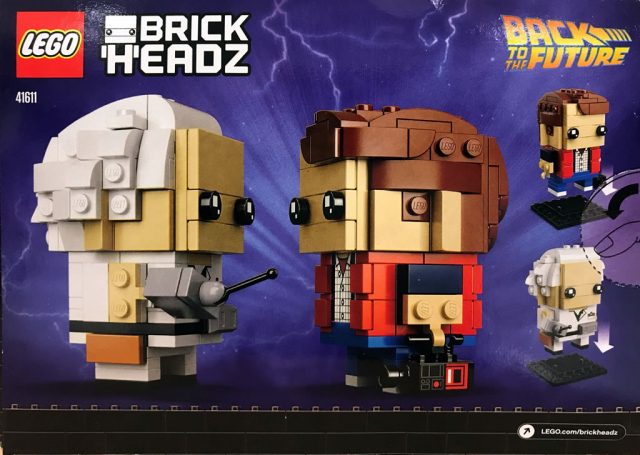 LEGO BrickHeadz Marty McFly & Doc Brown (41611)