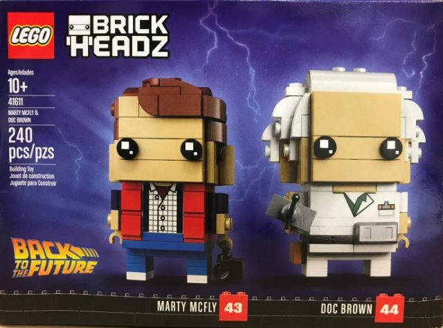 LEGO BrickHeadz Marty McFly & Doc Brown (41611)