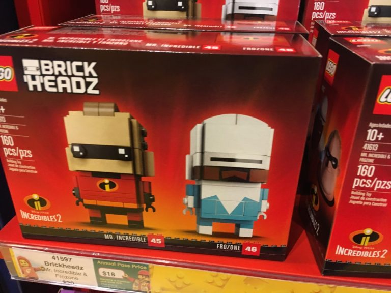 LEGO Gli Incredibili 2: Mr Incredibile e Siberius in Versione BrickHeadz