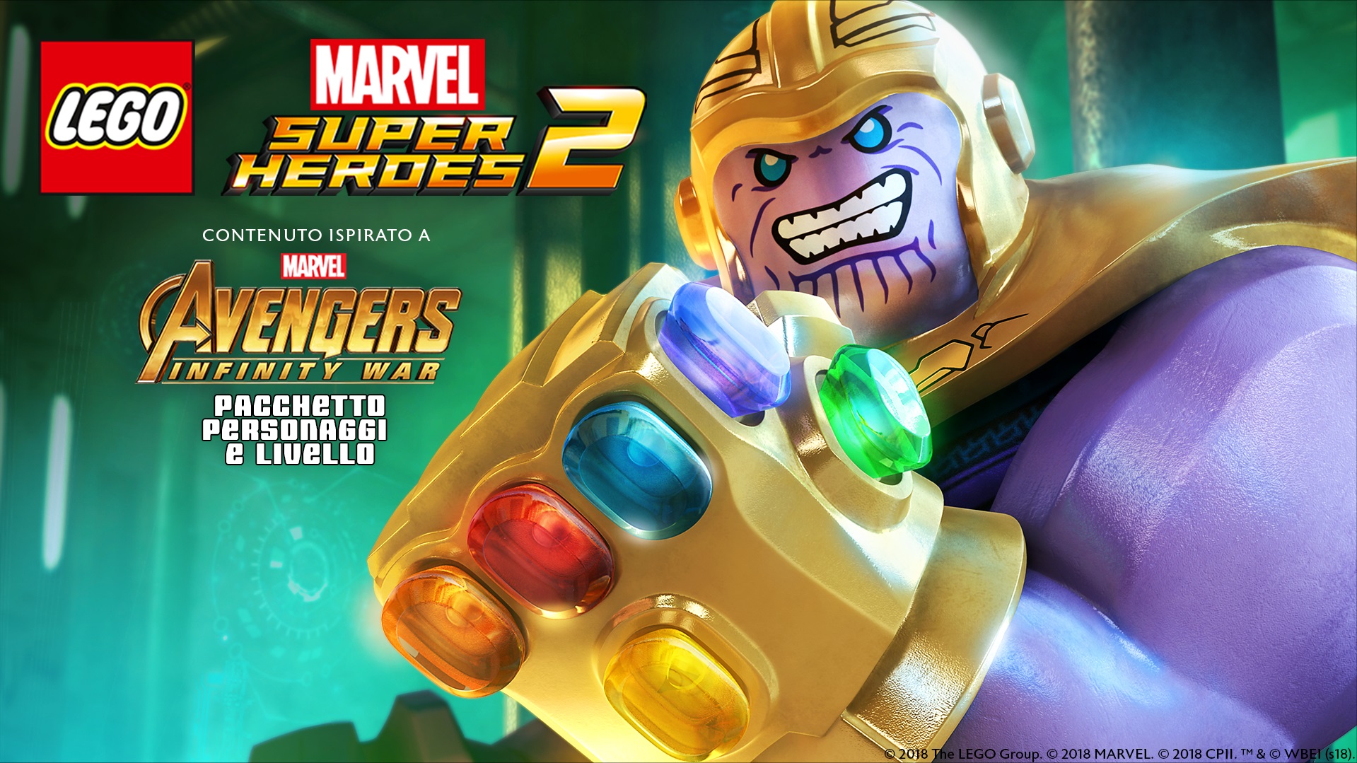 Annunciato il DLC Marvel's Avengers: Infinity War per LEGO Marvel Super  Heroes 2 - Mattonito