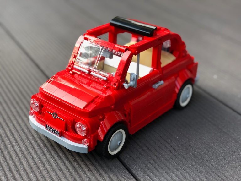 LEGO Ideas: La Fiat 500 ad un passo dai 10.000 Sostenitori