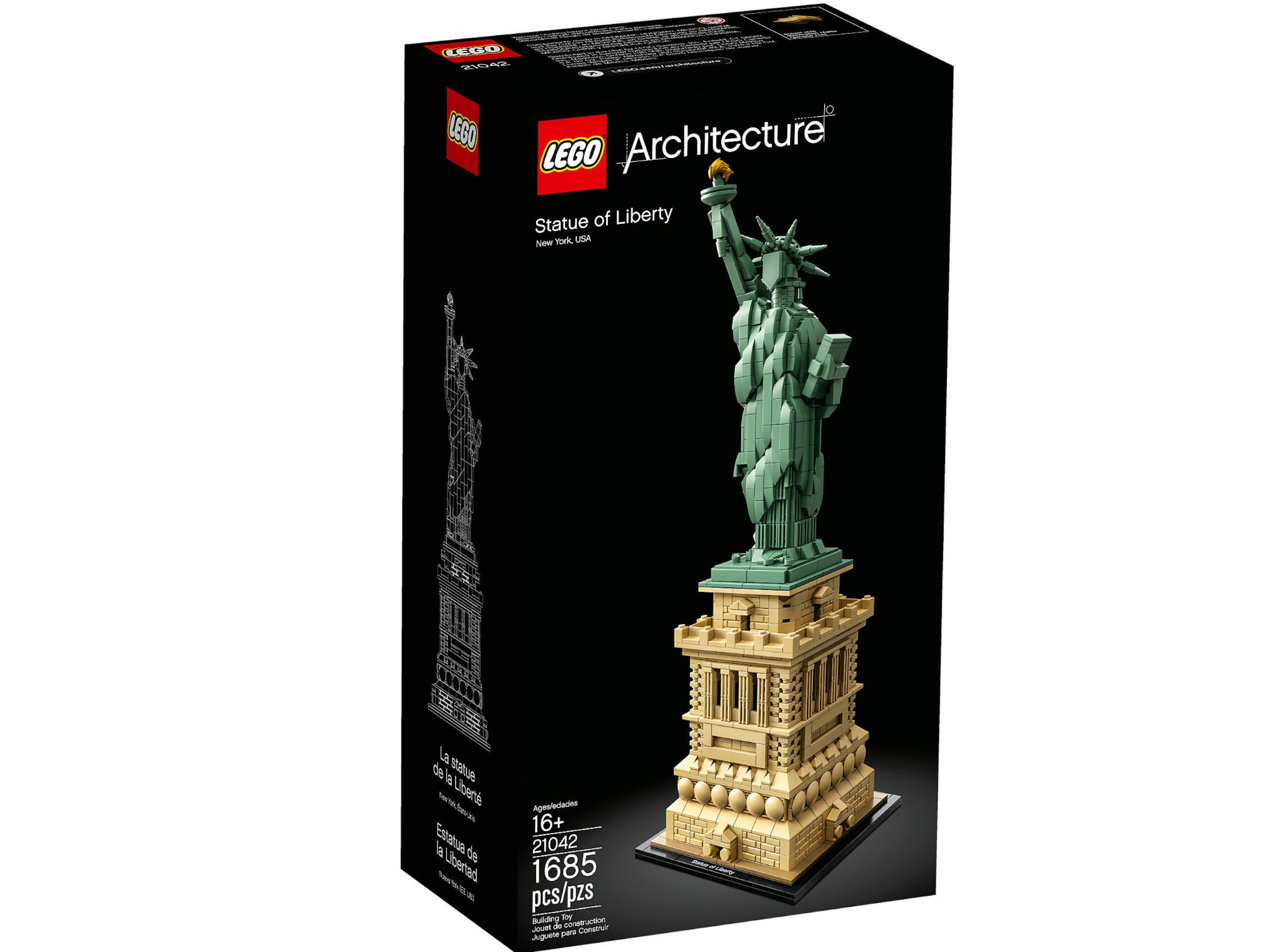 Disponibile la Statua della Libertà LEGO Architecture (21042) - Mattonito