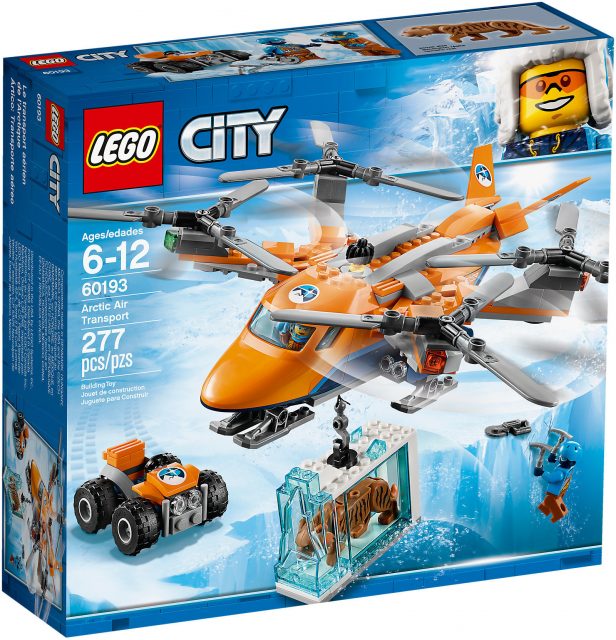 LEGO City 60193 - Aereo Da Trasporto Artico