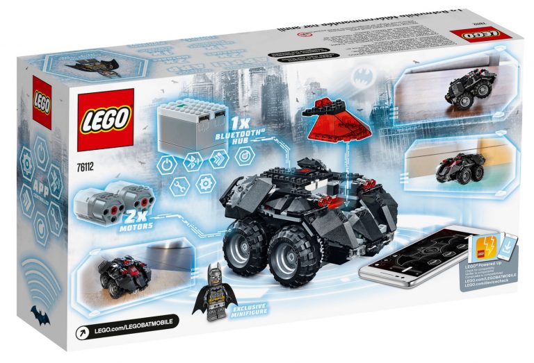 LEGO DC Comics Super Heroes App-Controlled Batmobile (76112): le Immagini Ufficiali