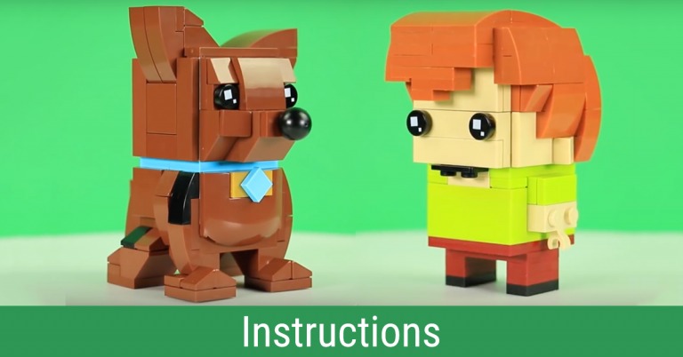 Costruisci i Tuoi LEGO Brickheadz Scooby Doo