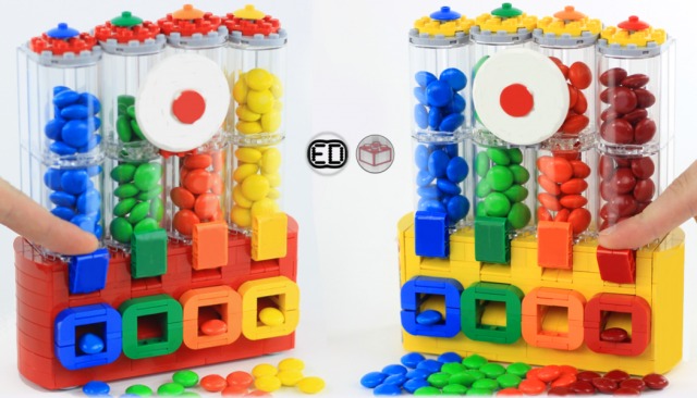 LEGO Ideas M&M’s Chocolate Candy Dispenser