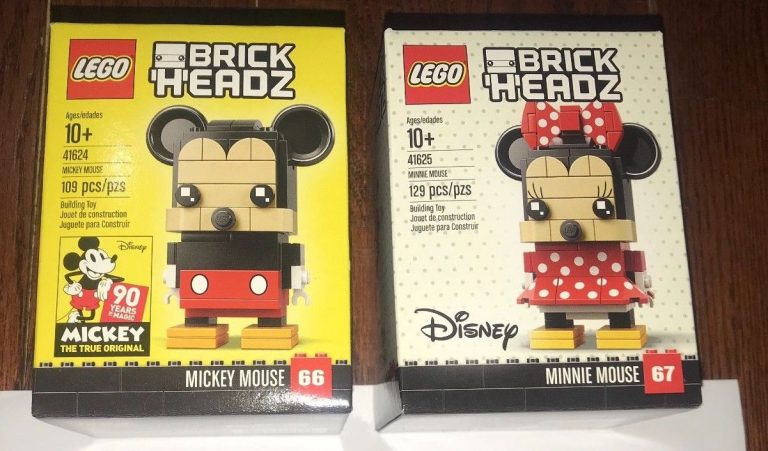 LEGO BrickHeadz Mickey Mouse & Minnie Mouse, le Prime Immagini dal Canada