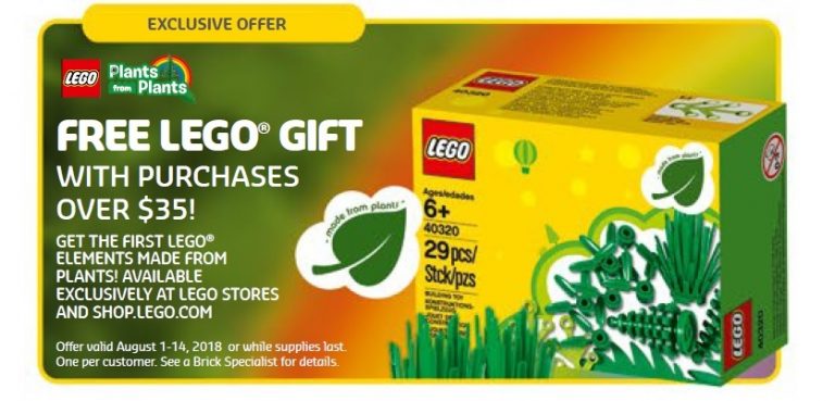 In Arrivo il set Ecosostenibile LEGO Plants from Plants (40320)