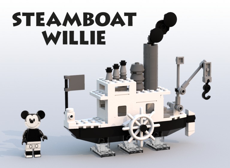 LEGO Steamboat Willie