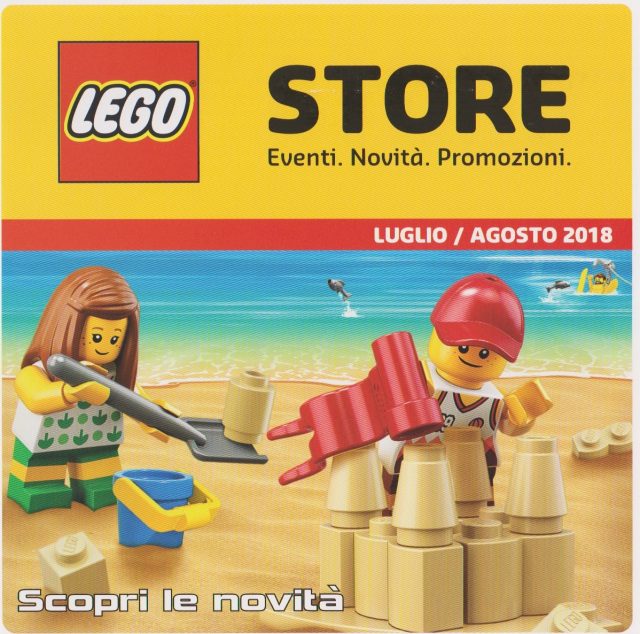 Promozioni LEGO Store Italia Luglio Agosto 2018