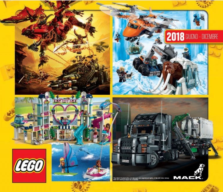 Catalogo LEGO 2018 Giugno Dicembre