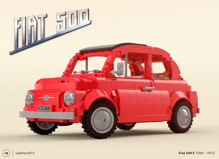 LEGO Ideas Fiat 500 F Raggiunge 10.000 Sostenitori