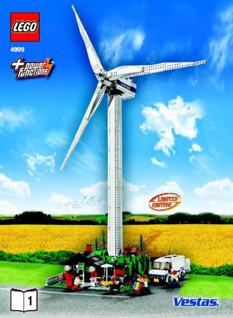 LEGO Vesta Wind Turbine 4999