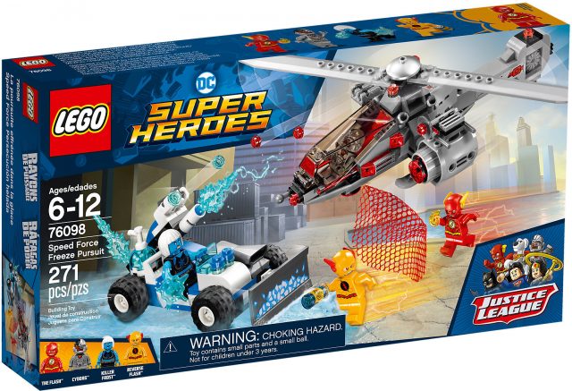 LEGO DC Comics Super Heroes 76098 - L'inseguimento Congelante Della Speed Force