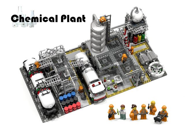LEGO Ideas Chemical Plant