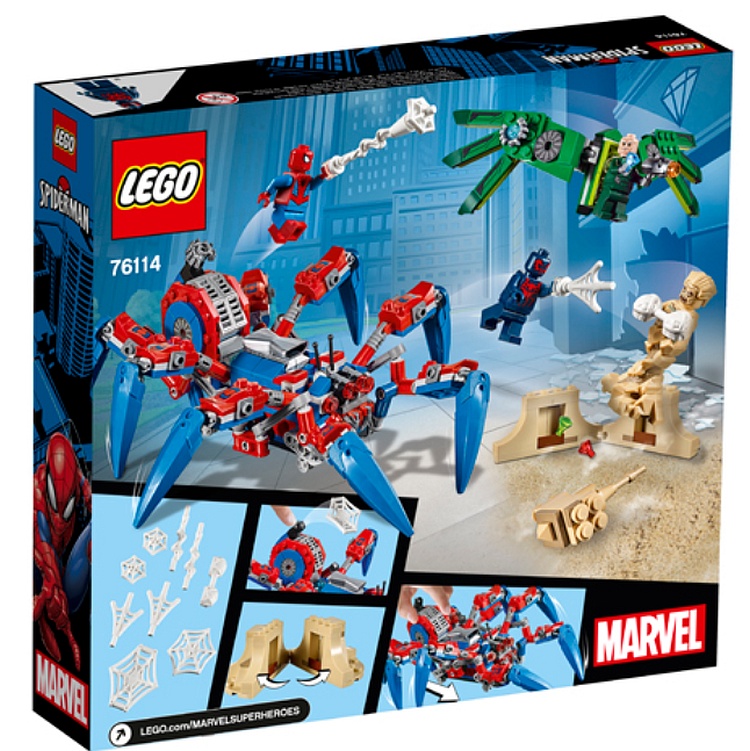 LEGO Marvel Super Heroes Spider-Man's Spider Crawler (76114)