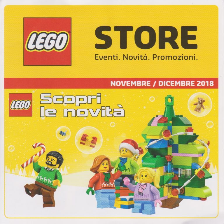 Promozioni LEGO Store Italia Novembre Dicembre 2018