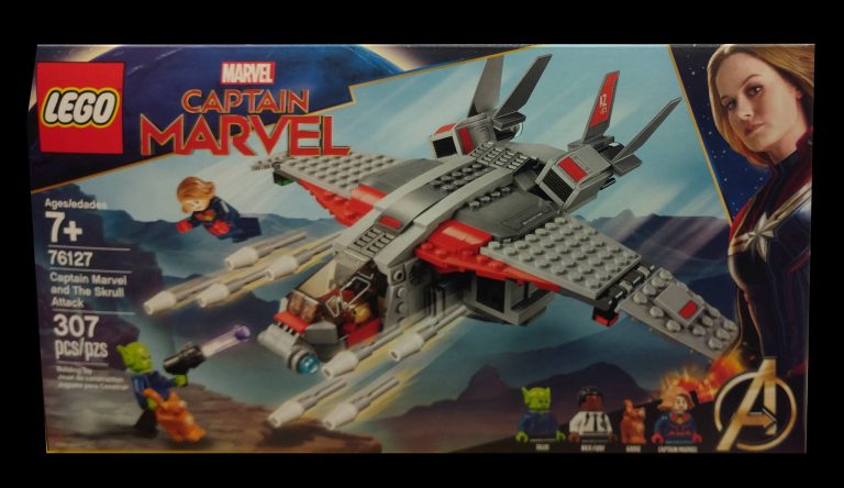 Rivelato il set LEGO Marvel Captain Marvel and the Skrull Attack (76127)