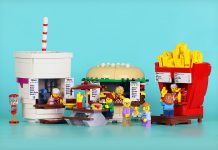 LEGO Ideas Food Stand Diners
