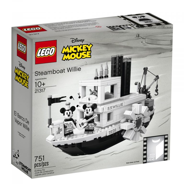 La Dichiarazione di LEGO sull’Errore Sulla Scatola del set Ideas Steamboat Willie (21317)