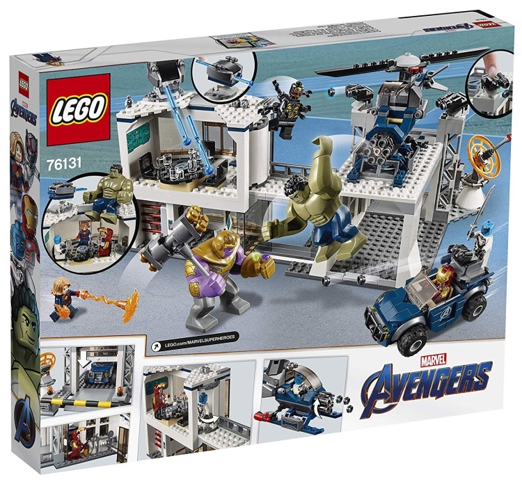 LEGO Marvel Super Heroes Avengers- Endgame Avengers Compound Battle (76131)