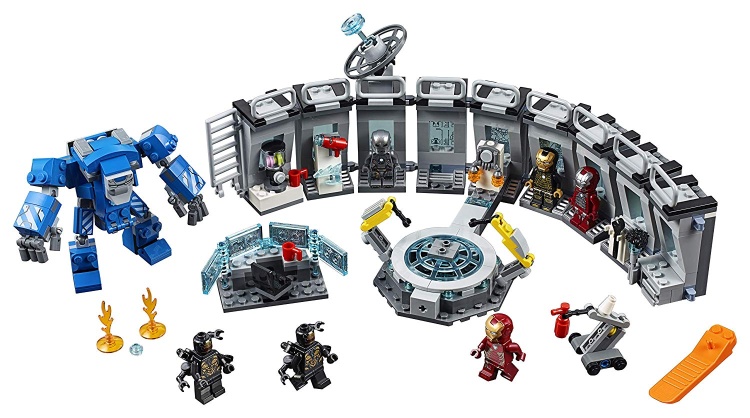 LEGO Marvel Super Heroes Avengers- Endgame Iron Man Hall of Armour (76125)