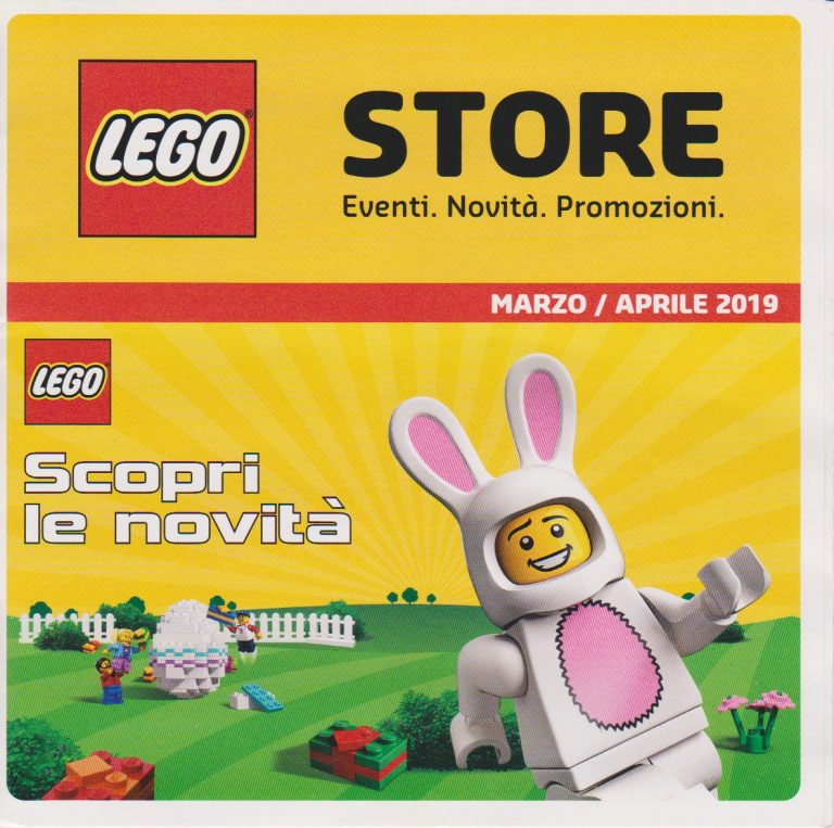 Promozioni LEGO Store Italia Marzo Aprile 2019