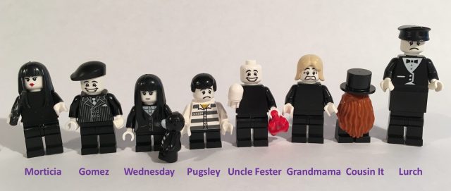 Addams Family Mansion Modular Minifigure