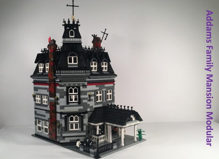 LEGO Ideas: Addams Family Mansion Modular Raggiunge 10.000 Sostenitori