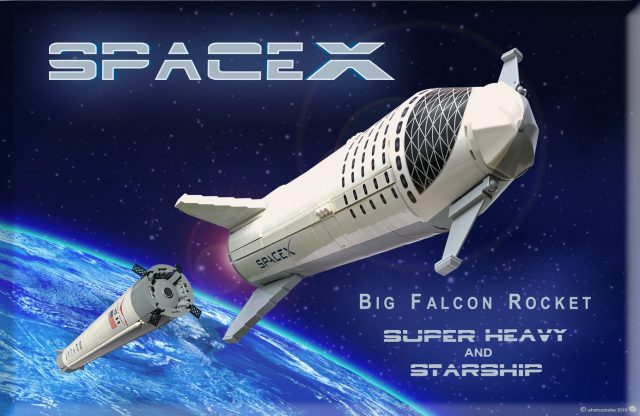 LEGO Ideas SpaceX BFR Starship & Super Heavy