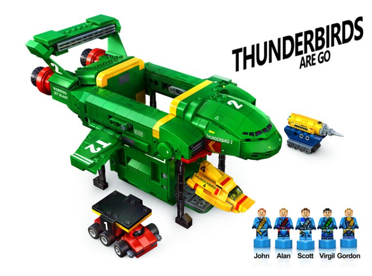 LEGO Ideas: Thunderbirds Are Go Raggiunge 10.000 Sostenitori