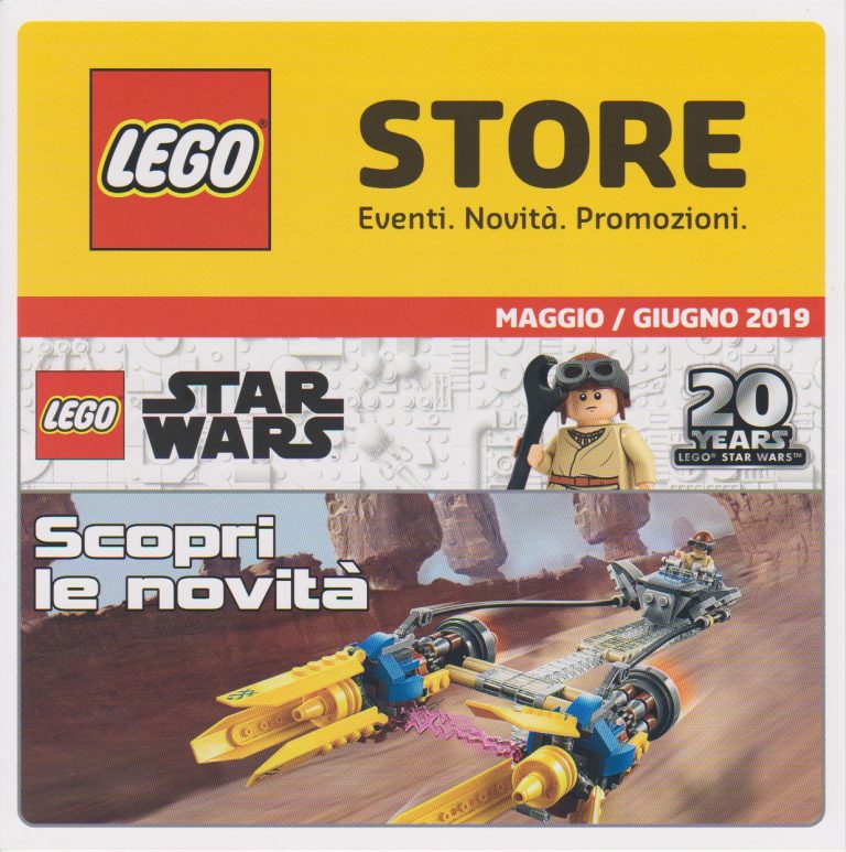 Promozioni LEGO Store Italia Maggio Giugno 2019