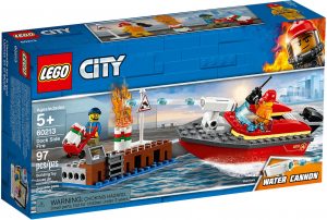 LEGO City 60213 - Incendio Al Porto